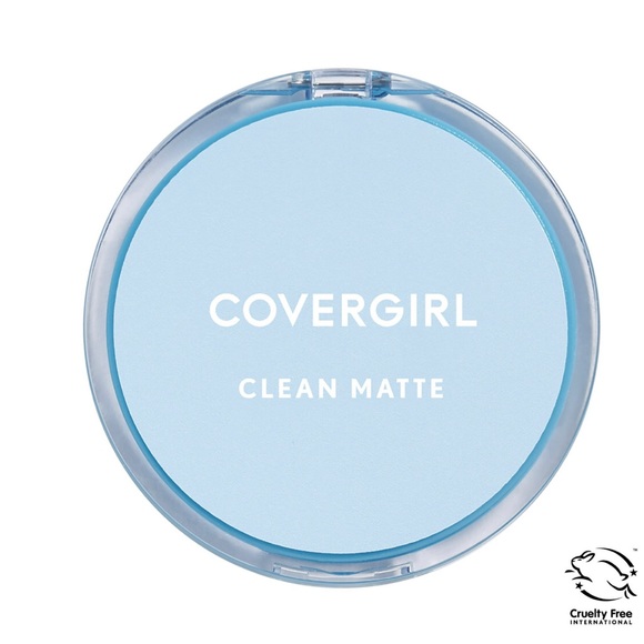 COVERGIRL Clean Matte Pressed Powder, 525 Buff Beige - Picture 2 of 5